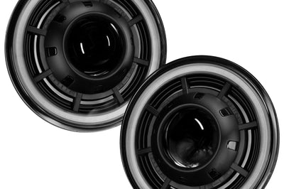 ORACLE Lighting 07-18 Jeep Wrangler JK Oculus 7in. Switchback Bi-LED Projector Headlights - Lights