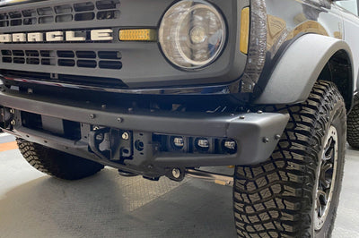 ORACLE Lighting 21-22 Ford Bronco Triple LED Fog Light Kit for Steel Bumper - White - Lights