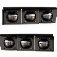 ORACLE Lighting 21-22 Ford Bronco Triple LED Fog Light Kit for Steel Bumper - White - Lights