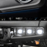 ORACLE Lighting 21-22 Ford Bronco Triple LED Fog Light Kit for Steel Bumper - White - Lights