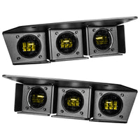 ORACLE Lighting 21-22 Ford Bronco Triple LED Fog Light Kit for Steel Bumper - Yellow - Lights