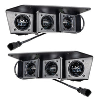 ORACLE Lighting 21-22 Ford Bronco Triple LED Fog Light Kit for Steel Bumper - White - Lights