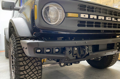 ORACLE Lighting 21-22 Ford Bronco Triple LED Fog Light Kit for Steel Bumper - White - Lights