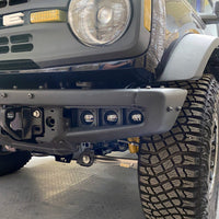 ORACLE Lighting 21-22 Ford Bronco Triple LED Fog Light Kit for Steel Bumper - White - Lights