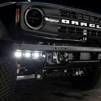 ORACLE Lighting 21-22 Ford Bronco Triple LED Fog Light Kit for Steel Bumper - White - Lights
