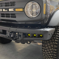 ORACLE Lighting 21-22 Ford Bronco Triple LED Fog Light Kit for Steel Bumper - Yellow - Lights