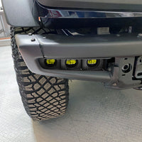 ORACLE Lighting 21-22 Ford Bronco Triple LED Fog Light Kit for Steel Bumper - Yellow - Lights