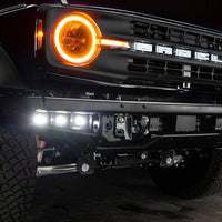ORACLE Lighting 21-22 Ford Bronco Triple LED Fog Light Kit for Steel Bumper - White - Lights
