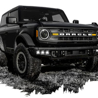 ORACLE Lighting 21-22 Ford Bronco Triple LED Fog Light Kit for Steel Bumper - White - Lights