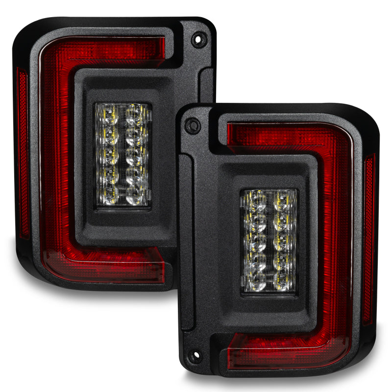ORACLE Lighting Oracle Jeep Wrangler JK Flush Mount LED Tail Lights