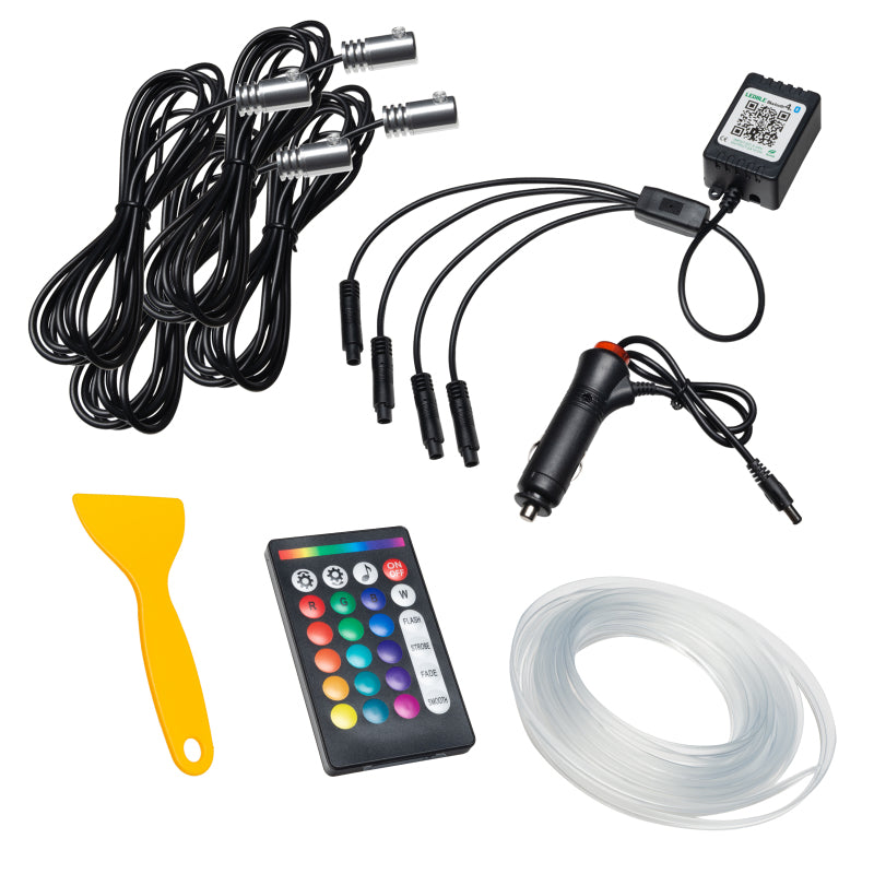 ORACLE Lighting Jeep Wrangler JL / Gladiator JT ColorSHIFT Fiber Optic LED Interior Kit - Lights