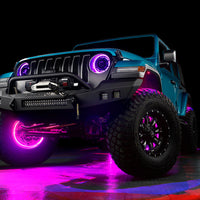 ORACLE Lighting LED Illuminated Wheel Rings - ColorSHIFT RGB + W - Lights
