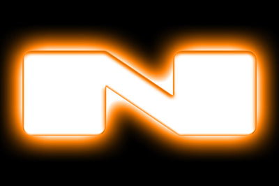 ORACLE Lighting Universal Illuminated LED Letter Badges - Matte White Surface Finish - N - Lights