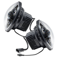 ORACLE Lighting Oracle Oculus 7in Bi-LED Projector Headlights for Jeep Wrangler JK - 6000K - Lights