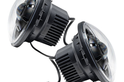 ORACLE Lighting Oracle Oculus 7in Bi-LED Projector Headlights for Jeep Wrangler JK - 6000K - Lights