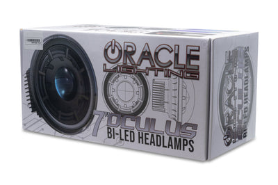 ORACLE Lighting Oracle Oculus 7in Bi-LED Projector Headlights for Jeep Wrangler JK - 6000K - Lights