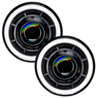 ORACLE Lighting Oracle Oculus 7in Bi-LED Projector Headlights for Jeep Wrangler JK - 6000K - Lights