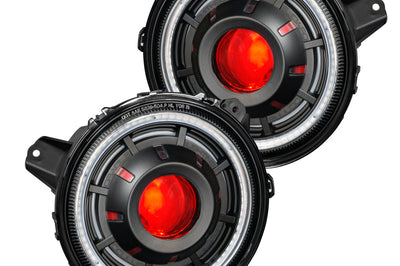 ORACLE Lighting Oracle Oculus Bi-LED Projector Headlights for Jeep JL/Gladiator JT - ColorSHIFT w/ Simple Controller