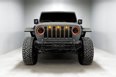 ORACLE Lighting Oracle Oculus Bi-LED Projector Headlights for Jeep JL/Gladiator JT - ColorSHIFT w/ Simple Controller