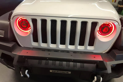 ORACLE Lighting Oracle Oculus Bi-LED Projector Headlights for Jeep JL/Gladiator JT - ColorSHIFT w/ BC1 Controller