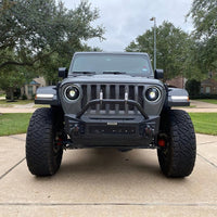 ORACLE Lighting Oracle Oculus Bi-LED Projector Headlights for Jeep JL/Gladiator JT - Matte Black - 5500K - Lights