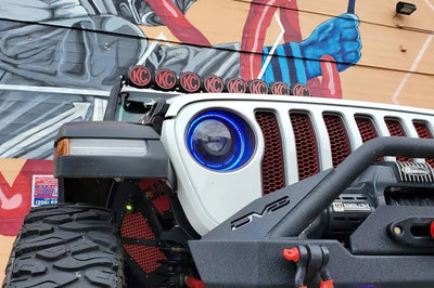 ORACLE Lighting Oracle Oculus Bi-LED Projector Headlights for Jeep JL/Gladiator JT - ColorSHIFT w/ BC1 Controller