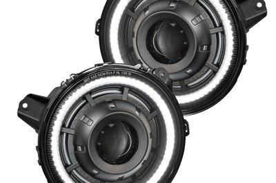ORACLE Lighting Oracle Oculus Bi-LED Projector Headlights for Jeep JL/Gladiator JT - ColorSHIFT w/ Simple Controller