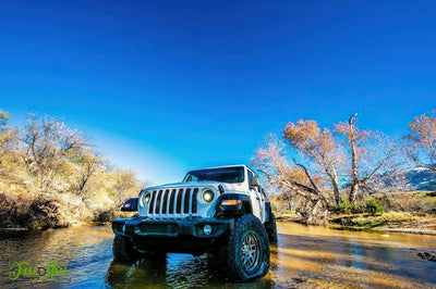 ORACLE Lighting Oracle Oculus Bi-LED Projector Headlights for Jeep JL/Gladiator JT - Matte Black - 5500K - Lights