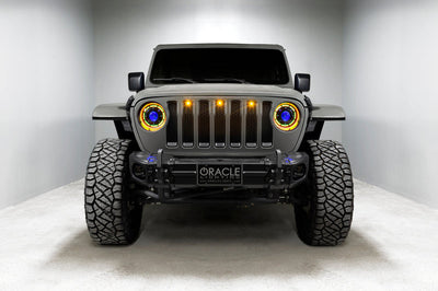 ORACLE Lighting Oracle Oculus Bi-LED Projector Headlights for Jeep JL/Gladiator JT - ColorSHIFT w/ BC1 Controller