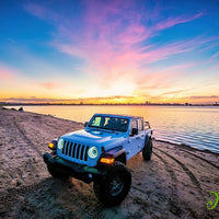ORACLE Lighting Oracle Oculus Bi-LED Projector Headlights for Jeep JL/Gladiator JT - Matte Black - 5500K - Lights