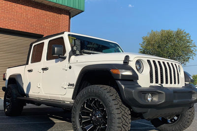 ORACLE Lighting Oracle Oculus Bi-LED Projector Headlights for Jeep JL/Gladiator JT - Matte Black - 5500K - Lights