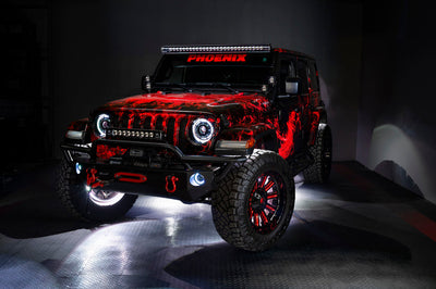 ORACLE Lighting Oracle Oculus Bi-LED Projector Headlights for Jeep JL/Gladiator JT - ColorSHIFT 2 - Lights
