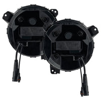 ORACLE Lighting Oracle Oculus Bi-LED Projector Headlights for Jeep JL/Gladiator JT - Matte Black - 5500K - Lights