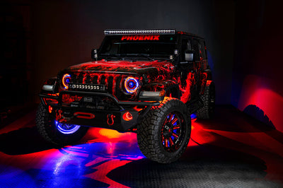 ORACLE Lighting Oracle Oculus Bi-LED Projector Headlights for Jeep JL/Gladiator JT - ColorSHIFT w/ BC1 Controller