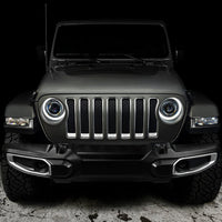 ORACLE Lighting Oracle Oculus Bi-LED Projector Headlights for Jeep JL/Gladiator JT - Matte Black - 5500K - Lights