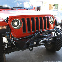 ORACLE Lighting Oracle Oculus Bi-LED Projector Headlights for Jeep JL/Gladiator JT - Matte Black - 5500K - Lights