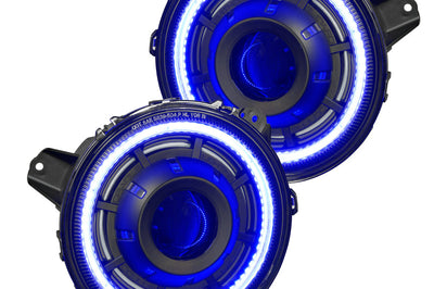 ORACLE Lighting Oracle Oculus Bi-LED Projector Headlights for Jeep JL/Gladiator JT - ColorSHIFT w/ BC1 Controller