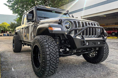 ORACLE Lighting Oracle Oculus Bi-LED Projector Headlights for Jeep JL/Gladiator JT - Matte Black - 5500K - Lights