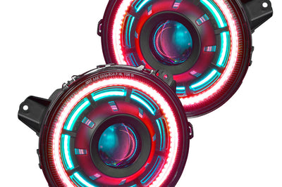 ORACLE Lighting Oracle Oculus Bi-LED Projector Headlights for Jeep JL/Gladiator JT - ColorSHIFT w/ Simple Controller