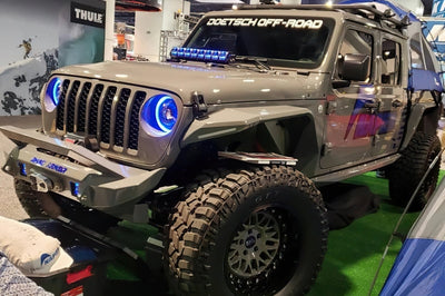 ORACLE Lighting Oracle Oculus Bi-LED Projector Headlights for Jeep JL/Gladiator JT - ColorSHIFT w/ Simple Controller