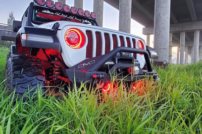 ORACLE Lighting Oracle Oculus Bi-LED Projector Headlights for Jeep JL/Gladiator JT - ColorSHIFT w/ Simple Controller