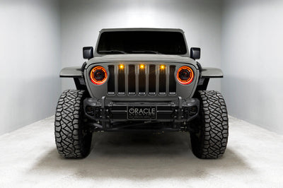 ORACLE Lighting Oracle Oculus Bi-LED Projector Headlights for Jeep JL/Gladiator JT - ColorSHIFT w/ BC1 Controller