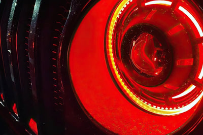 ORACLE Lighting Oracle Oculus Bi-LED Projector Headlights for Jeep JL/Gladiator JT - ColorSHIFT w/ BC1 Controller
