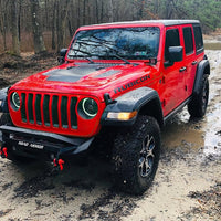 ORACLE Lighting Oracle Oculus Bi-LED Projector Headlights for Jeep JL/Gladiator JT - Matte Black - 5500K - Lights