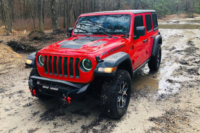 ORACLE Lighting Oracle Oculus Bi-LED Projector Headlights for Jeep JL/Gladiator JT - Matte Black - 5500K - Lights