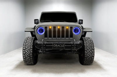 ORACLE Lighting Oracle Oculus Bi-LED Projector Headlights for Jeep JL/Gladiator JT - ColorSHIFT w/ BC1 Controller