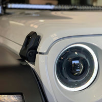 ORACLE Lighting Oracle Oculus Bi-LED Projector Headlights for Jeep JL/Gladiator JT - Matte Black - 5500K - Lights