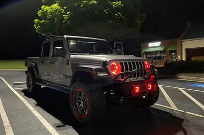 ORACLE Lighting Oracle Oculus Bi-LED Projector Headlights for Jeep JL/Gladiator JT - ColorSHIFT w/ BC1 Controller