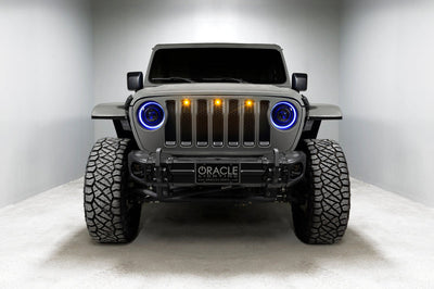 ORACLE Lighting Oracle Oculus Bi-LED Projector Headlights for Jeep JL/Gladiator JT - ColorSHIFT w/ BC1 Controller