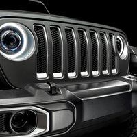 ORACLE Lighting Oracle Oculus Bi-LED Projector Headlights for Jeep JL/Gladiator JT - Matte Black - 5500K - Lights